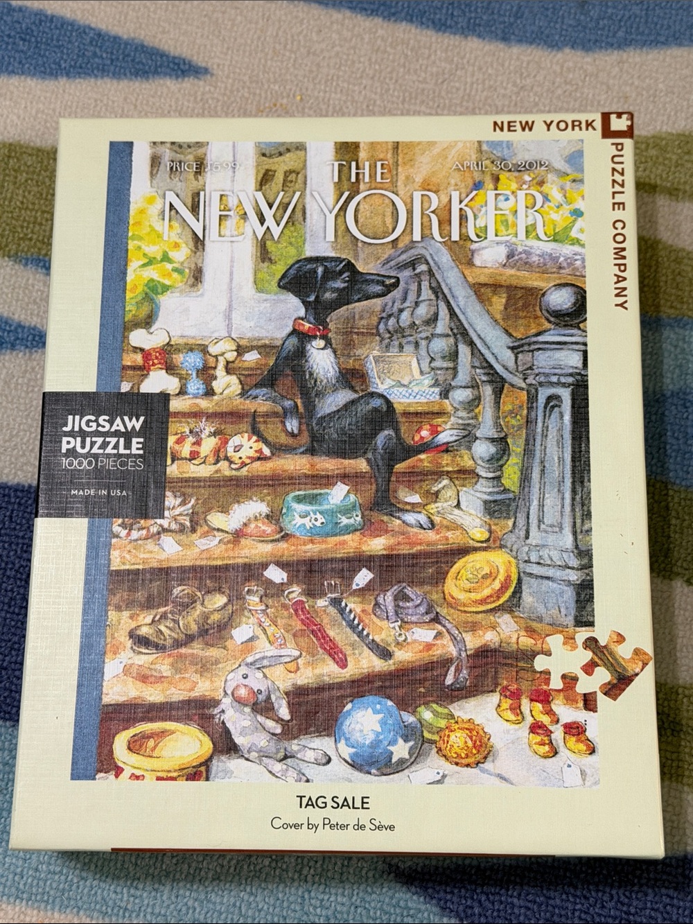 The New Yorker "Tag Sale" 1000-Piece Jigsaw Puzzle - Multi